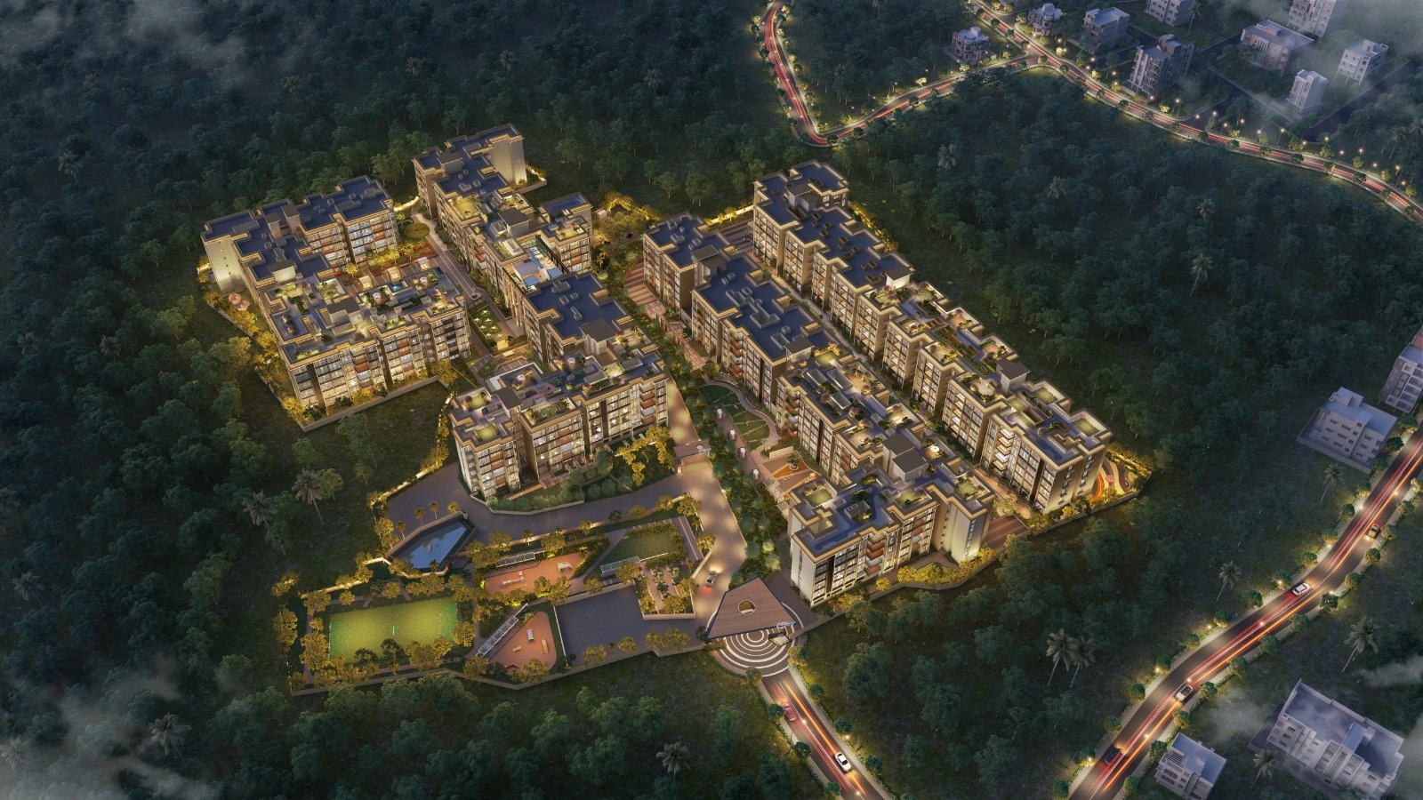 2/3/4BHK apartments at siruseri